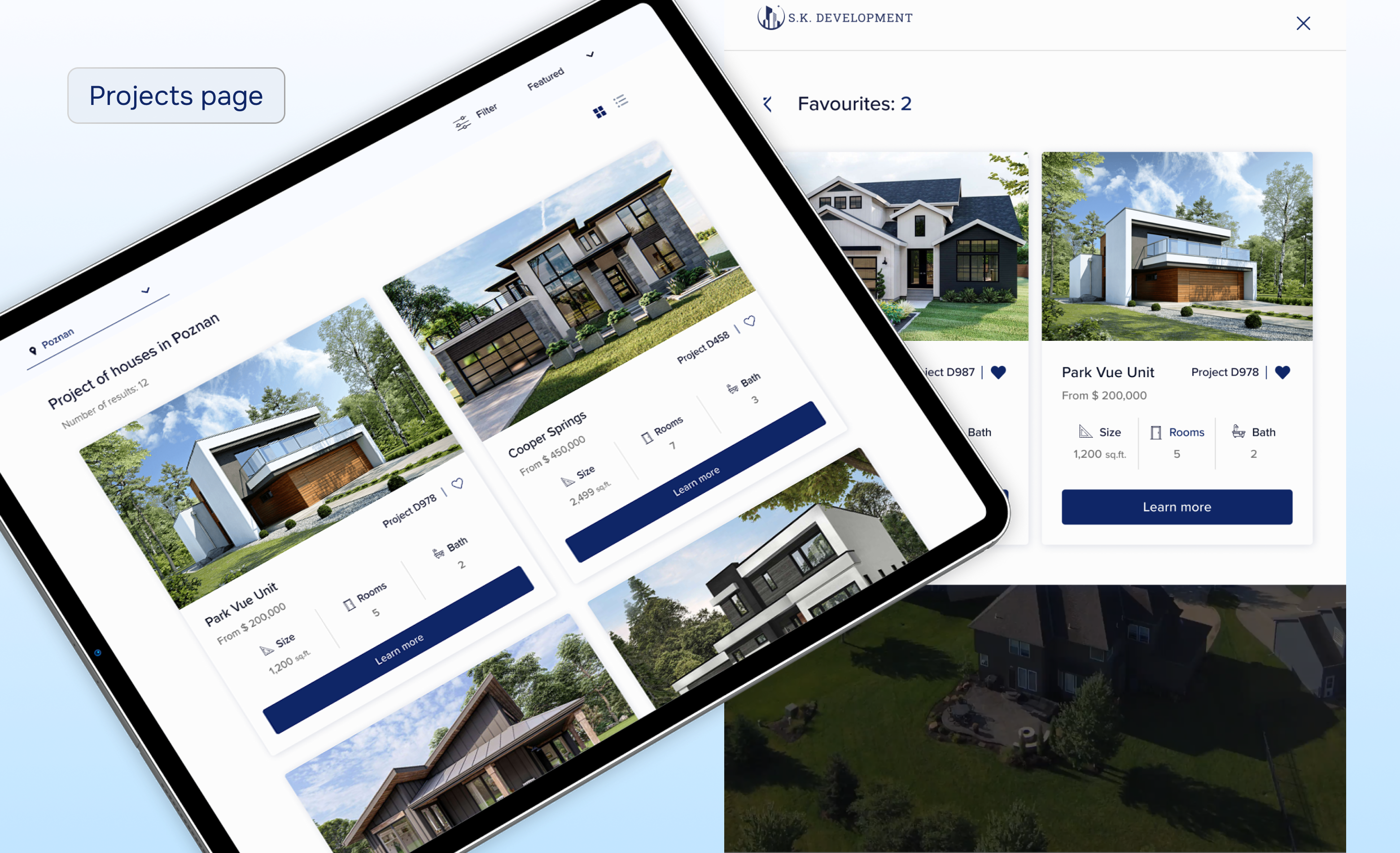 SK development house projects